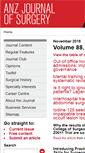 Mobile Screenshot of anzjsurg.com