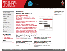 Tablet Screenshot of anzjsurg.com